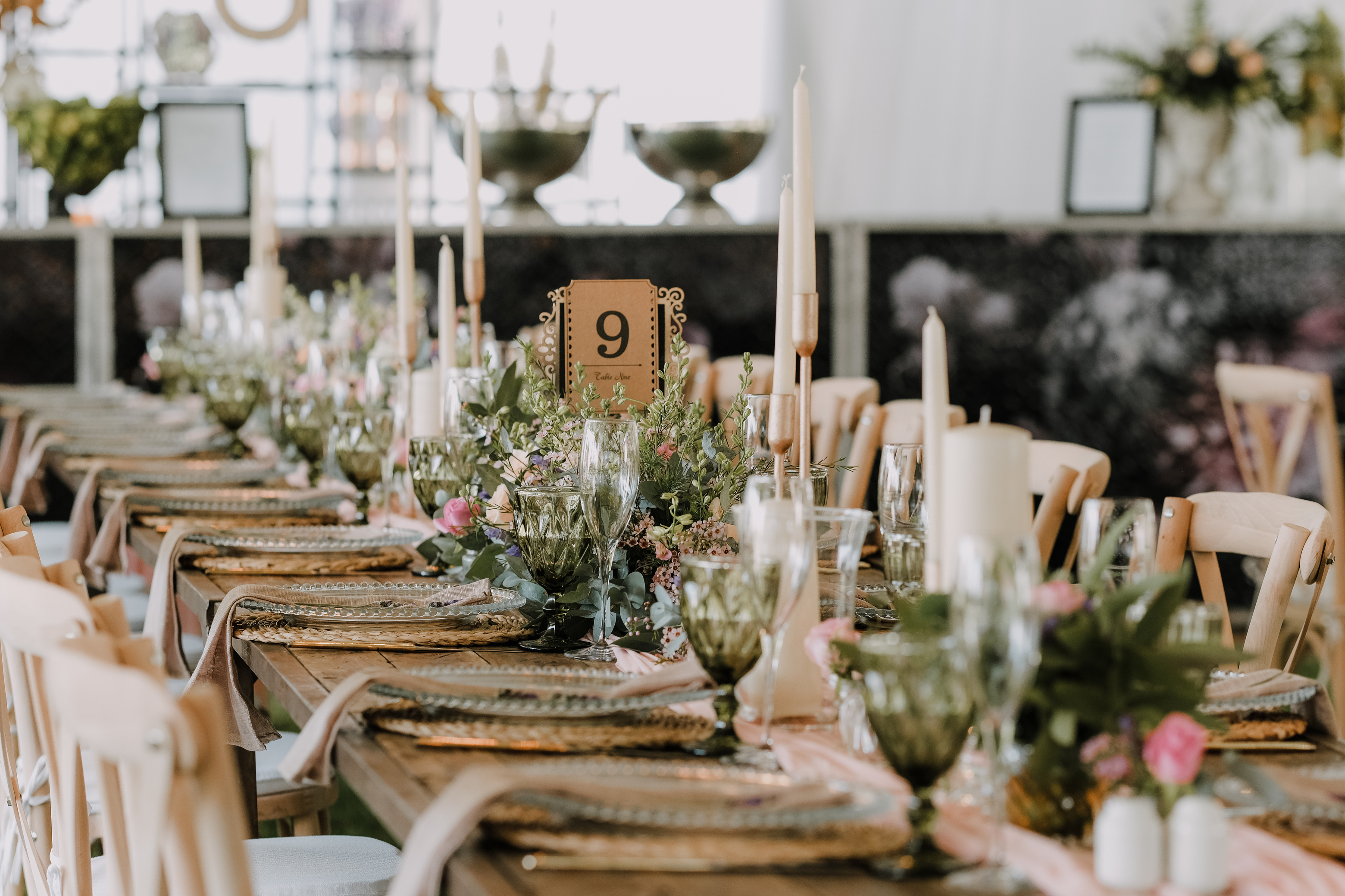 Decorative Wedding Table Setting